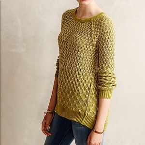 Moth Anthropologie DotDot Knit Sweater